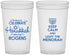 Custom Hanukkah 22 oz Translucent Cups - Menorah | 270013