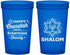 Custom Hanukkah 22 oz Translucent Cups - Shalom | 270015