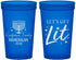 Custom Hanukkah 22 oz Translucent Cups - Lets Get Lit | 270020