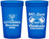 Custom Hanukkah 22 oz Translucent Cups - Menorah | 270023