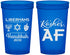 Custom Hanukkah 22 oz Translucent Cups - Menorah Dreidel | 270024