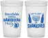 Custom Hanukkah 22 oz Translucent Cups - Menorah | 270026