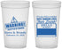 Custom Wedding 22 oz Translucent Cups - Hello My Name Is | 280