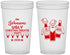 Custom Christmas 22 oz Translucent Cups - Ugly Sweater | 280022