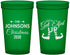 Custom Christmas 22 oz Translucent Cups - Lets Get Elfed Up | 280037