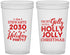 Custom Christmas 22 oz Translucent Cups - Holly Jolly | 280046