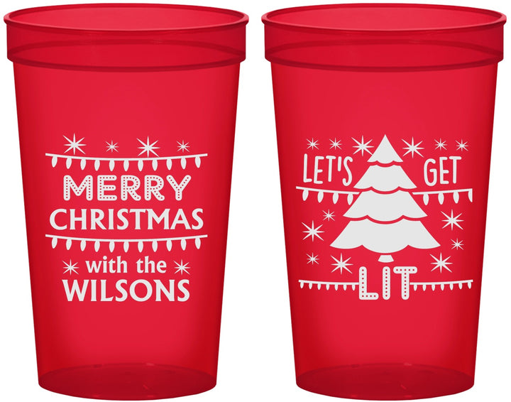 Custom Christmas 22 oz Translucent Cups - Nutcracker | 280052