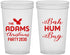 Custom Christmas 22 oz Translucent Cups - Bah Hum Bug | 280058