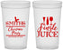 Custom Christmas 22 oz Translucent Cups - Jingle Juice | 280066