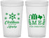 Custom Christmas 22 oz Translucent Cups - Texas | 280075