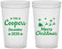 Custom Christmas 22 oz Translucent Cups - Santa Claus | 280079