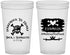 Custom Wedding 22 oz Translucent Cups - Pirate | 286