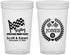 Custom Wedding 22 oz Translucent Cups - Racing | 289