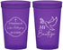 Custom Baptism 22 oz Translucent Cups - Mi Bautizo | 290002