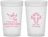 Custom Baptism 22 oz Translucent Cups - Mi Bautizo | 290004
