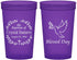 Custom Baptism 22 oz Translucent Cups - Blessed Day | 290006