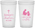 Custom Baptism 22 oz Translucent Cups - I Left It In The Water | 290008