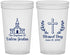 Custom Baptism 22 oz Translucent Cups - Blessed Day | 290009