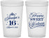 Custom 16th Birthday 22 oz Translucent Cups - Tiara | 300004