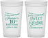 Custom 16th Birthday 22 oz Translucent Cups - String Lights | 300009