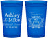 Custom Rehearsal Dinner 22 oz Translucent Cups - Tomorrow We Do | 30002