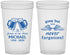 Custom Memorial 22 oz Translucent Cups - Gone But Never Forgotten | 310010
