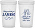Custom Memorial 22 oz Translucent Cups - Thanks For The Memories | 310011