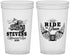 Custom Memorial 22 oz Translucent Cups - Ride In Peace | 310015