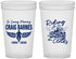 Custom Memorial 22 oz Translucent Cups - Riding On The Clouds | 310017