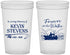 Custom Memorial 22 oz Translucent Cups - Forever On The Water | 310019