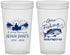 Custom Memorial 22 oz Translucent Cups - Gone Fishing | 310024
