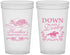 Custom Derby Day 22 oz Translucent Cups - Down And Derby | 320001