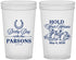 Custom Derby Day 22 oz Translucent Cups - Hold Your Horses | 320008