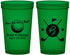 Custom Wedding 22 oz Translucent Cups - Golf | 325