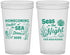 Custom Homecoming 22 oz Translucent Cups - Under The Sea Dance | 330001