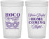 Custom Homecoming 22 oz Translucent Cups - Hoco Masquerade Dance | 330009