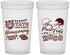 Custom Homecoming 22 oz Translucent Cups - Party Like Its Hoco | 330012