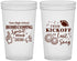 Custom Homecoming 22 oz Translucent Cups - Spirit Week | 330019