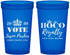 Custom Homecoming 22 oz Translucent Cups - Hoco King Vote | 330021