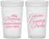 Custom Homecoming 22 oz Translucent Cups - Hoco Queen Vote | 330022