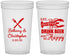 Custom Wedding 22 oz Translucent Cups - Crawfish Boil | 332