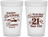 Custom 21st Birthday 22 oz Translucent Cups - Cowgirl | 340013
