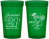 Custom 21st Birthday 22 oz Translucent Cups - Finally Legal | 340018