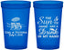 Custom Wedding 22 oz Translucent Cups - Sun Sand Drink In My Hand | 353