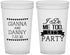 Custom Wedding 22 oz Translucent Cups - I Do Me Too | 363
