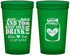 Custom Wedding 22 oz Translucent Cups - Mason Jar | 373