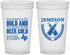 Custom Wedding 22 oz Translucent Cups - To Have And To Hold | 379