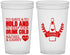 Custom Wedding 22 oz Translucent Cups - To Have And To Hold | 383