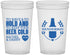 Custom Wedding 22 oz Translucent Cups - To Have And To Hold | 384