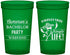 Custom Bachelor Party 22 oz Translucent Cups - Hast La Vista Single Life | 40003